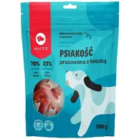 Maced Hueso Prensado Con Golosina De Pato Para Perros 500g