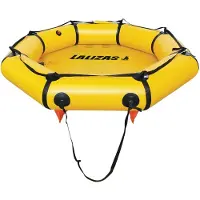 Lalizas Balsa Salvavidas Sin Capota Coastal Compact 4p