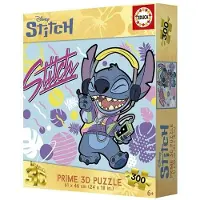 Educa Rompecabezas Lenticular 3d Stitch 300 Piezas