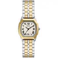Fossil Reloj analógico 'Harlow' oro / plata