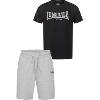 Lonsdale Ropa para correr negro