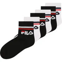 FILA Calcetines rojo / negro / blanco