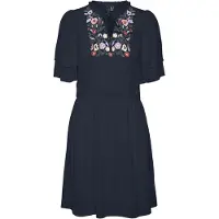 Vero Moda Vestido 'SINA' azul / mezcla de colores