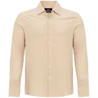 Antioch Camisa beige moteado