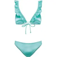 Shiwi Bikini 'Bobby' turquesa / petróleo / blanco