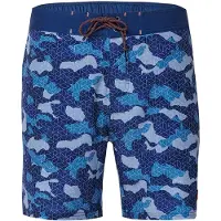 KOROSHI Bermudas azul real / azul oscuro / gris claro