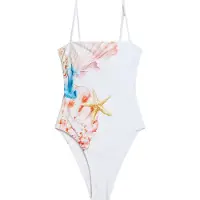 Desigual , Bañador estrella cocnhas, Blanco, S
