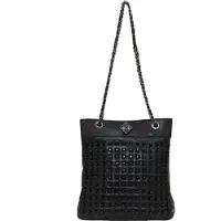 NAEMI Bolso de hombro negro