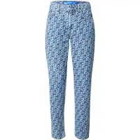 Karl Lagerfeld Klj Mom Aop Denim Monogram Blue Talla: W32L30 | Vaqueros Rectos Outlet | Mujer | Azul