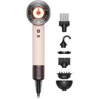 Dyson Secador de pelo Supersonic Nural Rizado+Muy Rizado (Ceramic pink/Rose gold)
