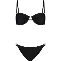 Shiwi Demi Bikini Set Black Talla: 34 | Bikinis Outlet | Mujer | Negro