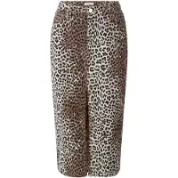 Rich & royal Long Leopard Print Denim Skirt Caffee Latte Talla: W29 | Faldas Midi Outlet | Mujer | Azul