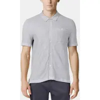 Scotch & Soda Ss Button Front Chest Pocket Sweater Grey/white Talla: S | Polos Outlet | Hombre | Gris