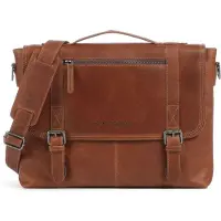 The Chesterfield Brand Veneto Maletín Piel natural 38 cm Compartimento para el portátil marrón