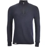 Woolpower - Zip Turtleneck 400 - Camiseta de manga larga size S, azul