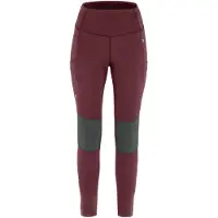 Fjällräven - Women's Abisko Värm Trekking Tights - Leggings size L, rojo