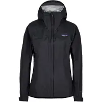Patagonia - Ropa de senderismo mujer - W's Torrentshell 3L Rain Jkt Black para Mujer - Talla L - Negro