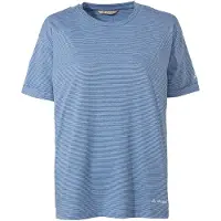Vaude - Women's Mineo Striped T-Shirt - Camiseta de manga corta size 34, azul