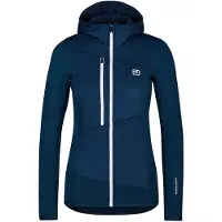 Ortovox - Women's Fleece Grid Hoody - Forro polar size S, azul