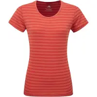 Mountain Equipment - Women's Groundup Stripe Tee - Camiseta funcional size 40, fucsia