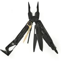 Leatherman MUT 833084 multiherramienta negra con funda de MOLLE verde