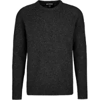 Sherpa - Kangtega Crew Sweater - Jerséis de lana merina size XL, negro