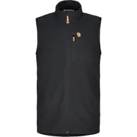 Fjällräven - Övik Lite Fleece Vest - Chaleco de forro polar size XXL, negro