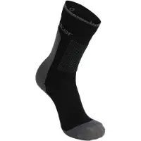 Icebreaker - Merino Hike+ Medium Crew - Calcetines de trekking size 39-41,5, negro/gris