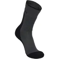 Icebreaker - Women's Merino Hike+ Medium Crew - Calcetines de trekking size 35-37, gris/negro