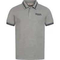 Lonsdale Camiseta 'Markham' navy / gris moteado