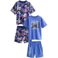 Next Pijama azul / mezcla de colores