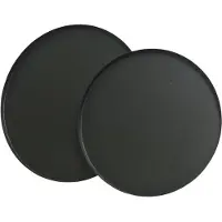 Basics Juego De Bandejas Redondas Acero 30/35 Cm 2 Unidades