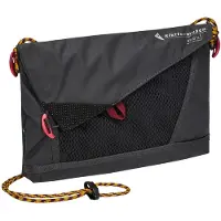 Klättermusen - Hrid WP Accessory Bag - Bandolera size 3 l, negro/gris