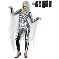 Atosa Disfraz De Mujer Skeleton