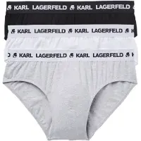 Karl Lagerfeld Braga gris / negro / blanco