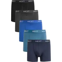Next Calzoncillo boxer azul / navy / antracita / gris claro / negro