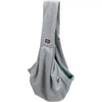 Trixie Bolsa de Transporte Suave para Perros - Gris/verde menta