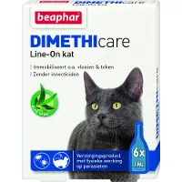 Beaphar DIMETHIcare Line-on Gato - 6 pipetas