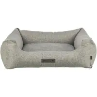Trixie Cama para mascotas Bett Matteo, rectangular, 60 x 50 cm, color gris claro