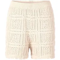 Rich & royal Crochet Shorts Pearl White Talla: M | Pantalones Cortos Outlet | Mujer | Blanco