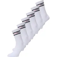 FILA Calcetines rojo / negro / blanco