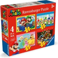 Ravensburger Rompecabezas De 4 Formas De Super Mario