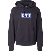 Levi's Premium Graphic Hoodie Black Talla: L | Sudaderas con Capucha Outlet | Hombre | Negro