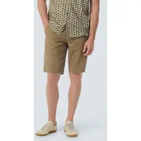No-excess Short With Linen Garment Dyed Almond Talla: XXL | Pantalones Cortos Outlet | Hombre | Blanco