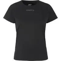 Craft - Women's Core Essence S/S Tee 2 - Camiseta funcional size S, negro