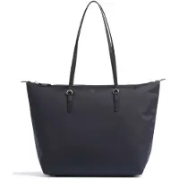 Ralph Lauren para mujer. 431950007001 Bolso tote Keaton grande de nailon marino (OSFA), Casual, Nylon reciclado,