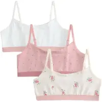 Next Sujetador verde / rosa / blanco / blanco lana