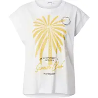 s.Oliver T-shirts White Talla: 34 | Camisetas de Seda Outlet | Mujer | Blanco