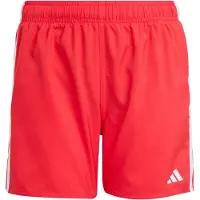 Adidas - Kid's 3 Stripes Shorts - Shorts de surf size 116, rojo