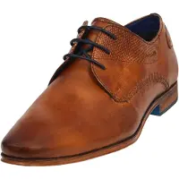 Bugatti Zapatos con cordón cognac